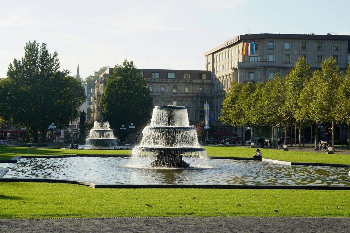 Fountains on the Bowling Green, Wiesbaden
